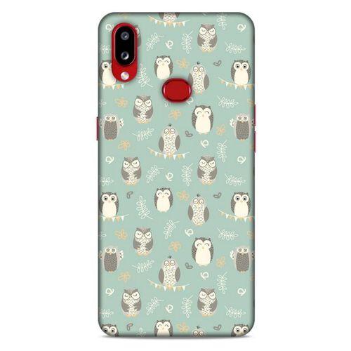 Baykuşlar (22) Desenli Silikon Kapak Telefon Kabı Samsung Galaxy A10s Kılıf
