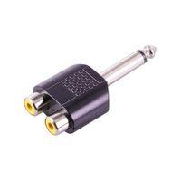 Powermaster PM-4210 6.3 Mono Erkek-2 Rca Dişi Çevirici Jack