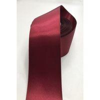 Bordo Saten Kurdele 6 cm