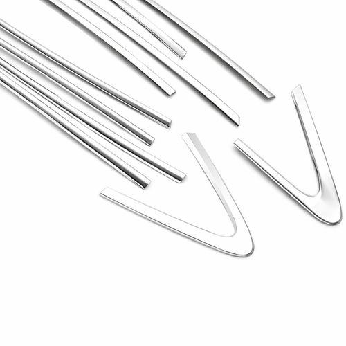 Toyota Uyumlu Corolla 2019- Cam Çerçevesi Paslanmaz Çelik