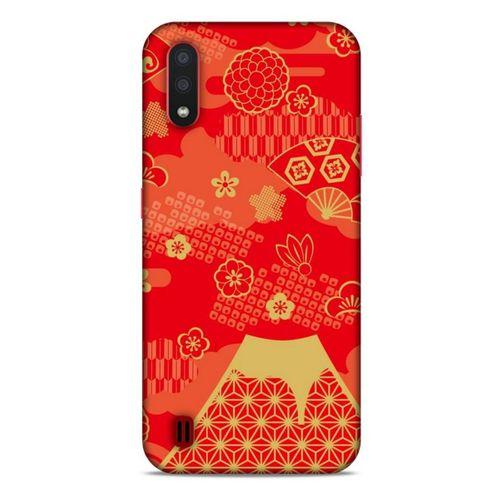 Samsung Galaxy A01 Kılıf Japonya (3) Kapak Fuji Dağı