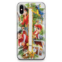 Apple iPhone XS Kılıf Karayip Korsanları Arka Kapak Koruma Desenli Full Koruyucu