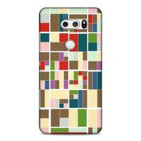 Lopard LG K40S Uyumlu Kılıf Soyut Sanat (47) Baskılı Crystal Flex Kılıf