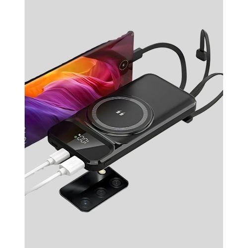 10000 Mah Kablosuz Powerbank – 15w Hızlı Şarj,  Type-c Çoklu Çıkışlı