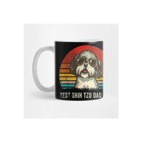 Mens Best Shih Tzu Dad Ever Funny Shih Tzu Dad Gift Dog Lover Kupa