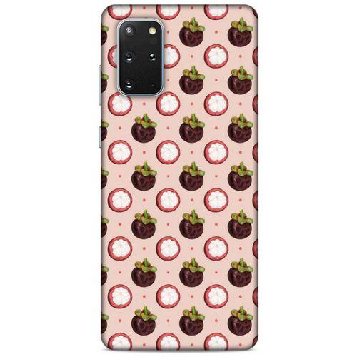Frutix Mangosteen 03 Samsung Galaxy S20 Plus Kılıf Desenli Silikon