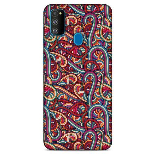 Samsung Galaxy M30s Kılıf Pastel Renkler (35) Fit Design Kılıf Karışık Renkli