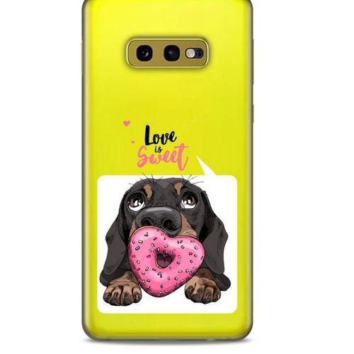 Zoologix (16) Samsung Galaxy S10e Şeffaf Kılıf Silikon Desenli