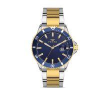 Ferro 42 mm Sarı ve Gümüş Çelik Kordon Erkek Kol Saati F11238A-D3 F11238A-D3