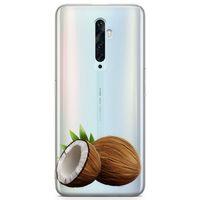 Oppo Reno2 Z 2019 Kılıf Hindistan Cevizi Arka Kapak Koruma Desenli Full Koruyucu