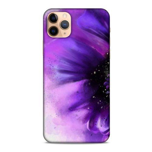 Apple Iphone 11 Pro Uyumlu Kılıf Mor Delisi (31) TPU Kılıf Çiçek