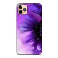 Apple Iphone 11 Pro Uyumlu Kılıf Mor Delisi (31) TPU Kılıf Çiçek