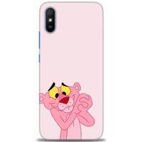 Xiaomi Redmi 9A Kılıf HD Baskılı Kılıf - Pembe Panter + Tam Ekran Koruyucu