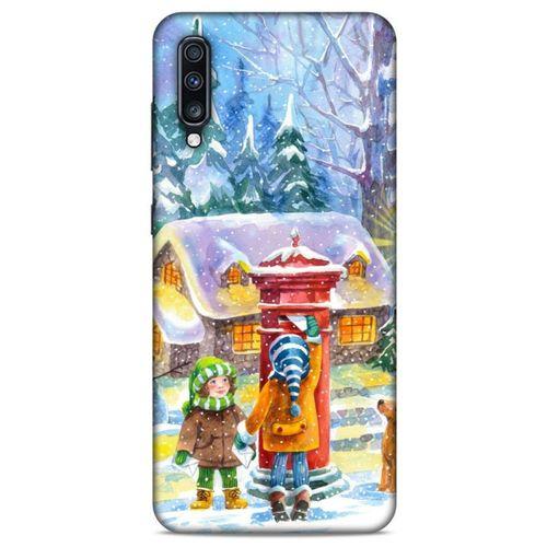 Samsung Galaxy A70 Kılıf Snowix (50) Shockproof Kılıf Karışık Renkli