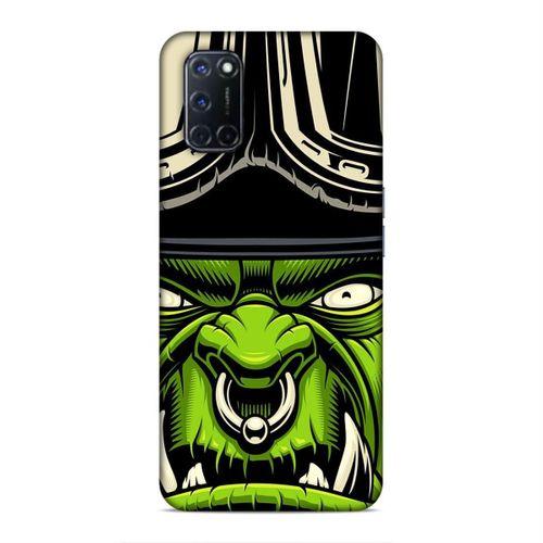 Oppo A72 Kılıf Yesil Dev Arka Kapak Silikon Koruma Full Koruyucu