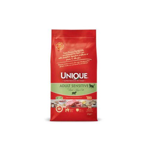 Unique Sensitive (Hassas) Yetişkin Kedi Maması Kuzu Etli 2 kg