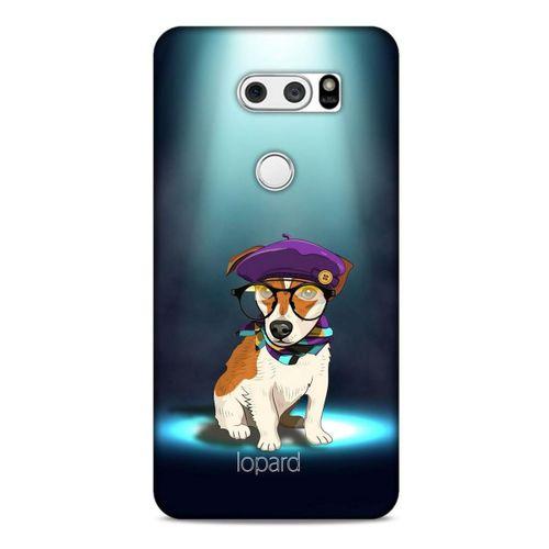 LG K40S Kılıf FunnyMaX (5) Koruma Kabı Yeşil Köpek