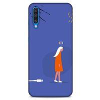 Samsung Galaxy A30s Kılıf Depresyon (36) Glitter Kılıf Yeşil Tonları