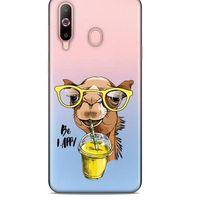 Zoologix (1) Samsung Galaxy M30s Şeffaf Kılıf Silikon Desenli