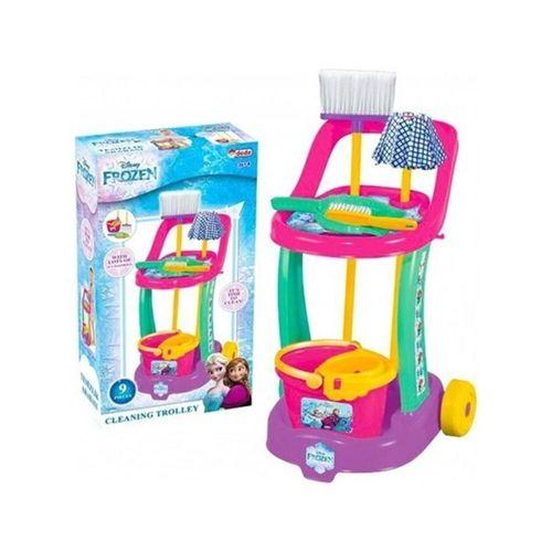 Orjinal Lisanslı Frozen Temizlik Arabası