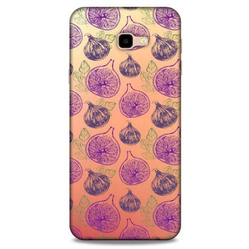 Frutix İncir 01 Samsung Galaxy J4 Plus Kılıf Desenli Silikon