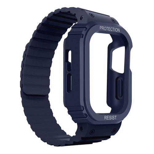 Apple Watch Ultra 49mm KRD-142 Airbag Tasarımlı Kasa Koruyuculu Silikon Kordon
