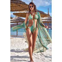 Argento 2106-3018 Kadın Önü Açık Uzun Kaftan