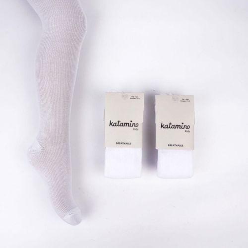 Artı Artı Alago Kız Külotlu Çorap 300422 Beyaz