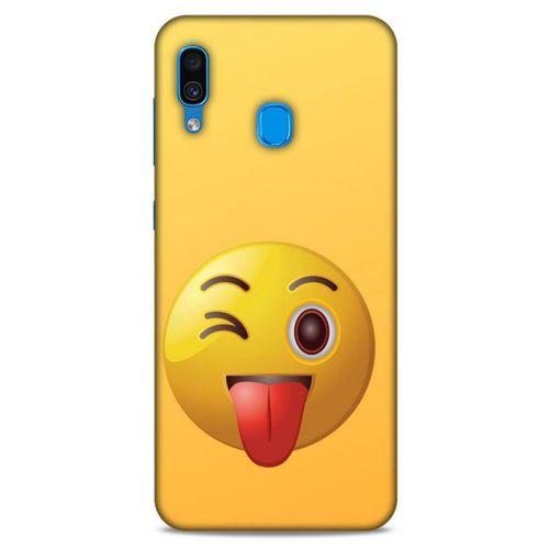 Emojix (42) Samsung Galaxy A30 Kılıf Silikon Kapak Desenli