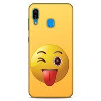 Emojix (42) Samsung Galaxy A30 Kılıf Silikon Kapak Desenli