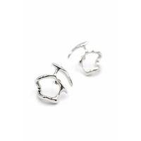 Metal Küpe - Gümüş