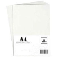 Copier Bond Fotokopi Kağıdı A4 80gr Poşetli Çizgisiz Kağıt 20 li - 3 paket