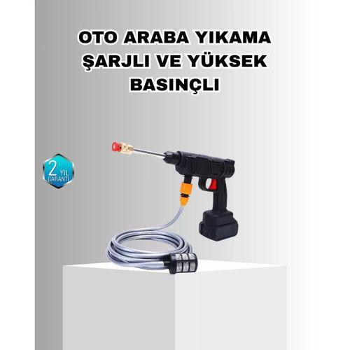 21v Akülü Basınçlı Yıkama Makinesi Çift Akülü Ve Hızlı Şarj Özellikli