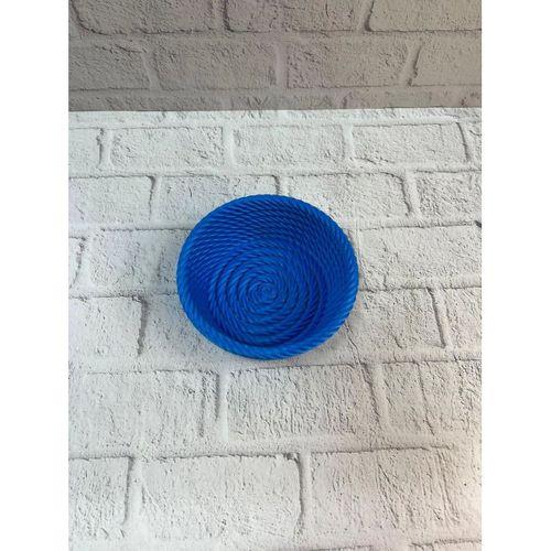 Yuvarlak Çerezlik Lacivert Salon Ve Masa Üstü Sunum Kasesi