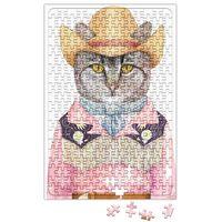 Süslü Kedi Cats Puzzle 240 Parça Yapboz