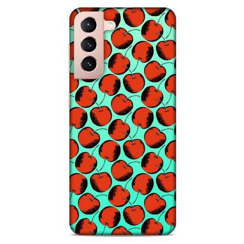 Lopard Samsung Galaxy S21 Uyumlu Kılıf Frutix (40) Fit Silikon Kılıf