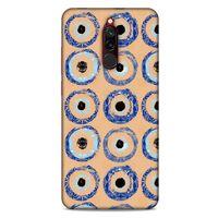 Nazarium (43) Desenli Silikon Kapak Xiaomi Redmi 8 Kılıf
