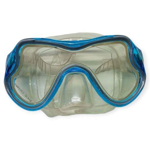 Star Diving Temper Camlı Dalış Maskesi Yetişkin - 51709-TURKUAZ