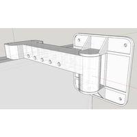 Monitör VESA Kol ve Dönme Desteği (Bu ürün Sadece Plastik parçadır - Almadan Önce Soru Sorabilirsiniz)
