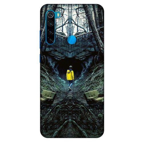 Xiaomi Redmi Note 8 Kılıf Almanya (29) Arka Koruma Kılıfı Dark