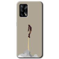 OPPO Oppo A74 Kılıf HD Desen Baskılı Arka Kapak - İronman-Airport