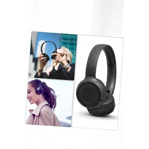 Kulak Üstü Kablosuz Bluetooth Kulaklık Gürültü Önleyici Ayarlanabilir