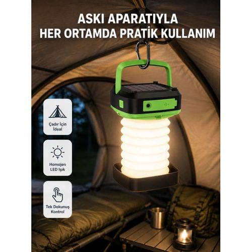 Şarjlı Led Lamba – Dokunmatik Sensörlü, 3 Kademeli Parlaklık