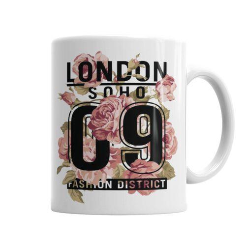 Londron Soho  Kupa Bardak Porselen