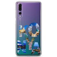 Huawei P20 Pro Kılıf Konya Gezi Arka Kapak Koruma Desenli Full Koruyucu