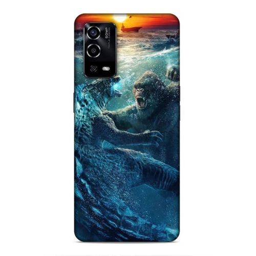 Oppo A55 5G Uyumlu Kılıf BMovie (25) Antişok Kapak King Kong
