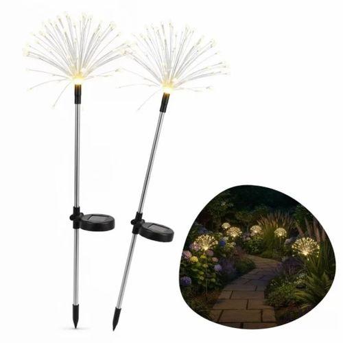 2 Adet Saçak Model Sensörlü Solar Bahçe Lambası