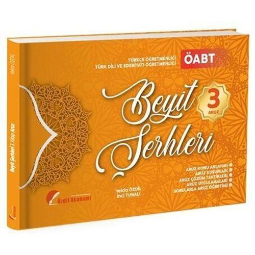 ÖABT Türk Dili Edebiyatı ve Türkçe Beyit Şerhleri Konu Anlatımlı Soru Bankası 3. Kitap Özdil Akademi