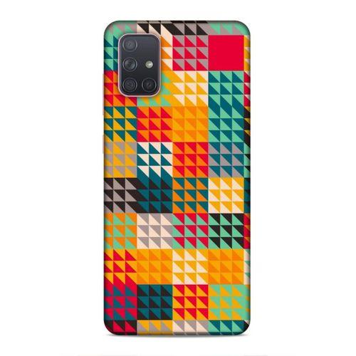Samsung Galaxy A71 Uyumlu Kılıf Insomnia (19) Kılıfları Turuncu