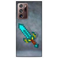 Lopard Samsung Galaxy Note 20 Ultra Uyumlu Kılıf PiXel (39) Liquid Crystal Kılıf Kılıç